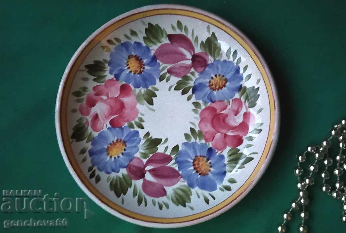 Δημοπρασία Κεραμικό πολύχρωμο πιάτο για διακόσμηση Δημοπρασία Κεραμικό πολύχρωμο πιάτο για διακόσμηση