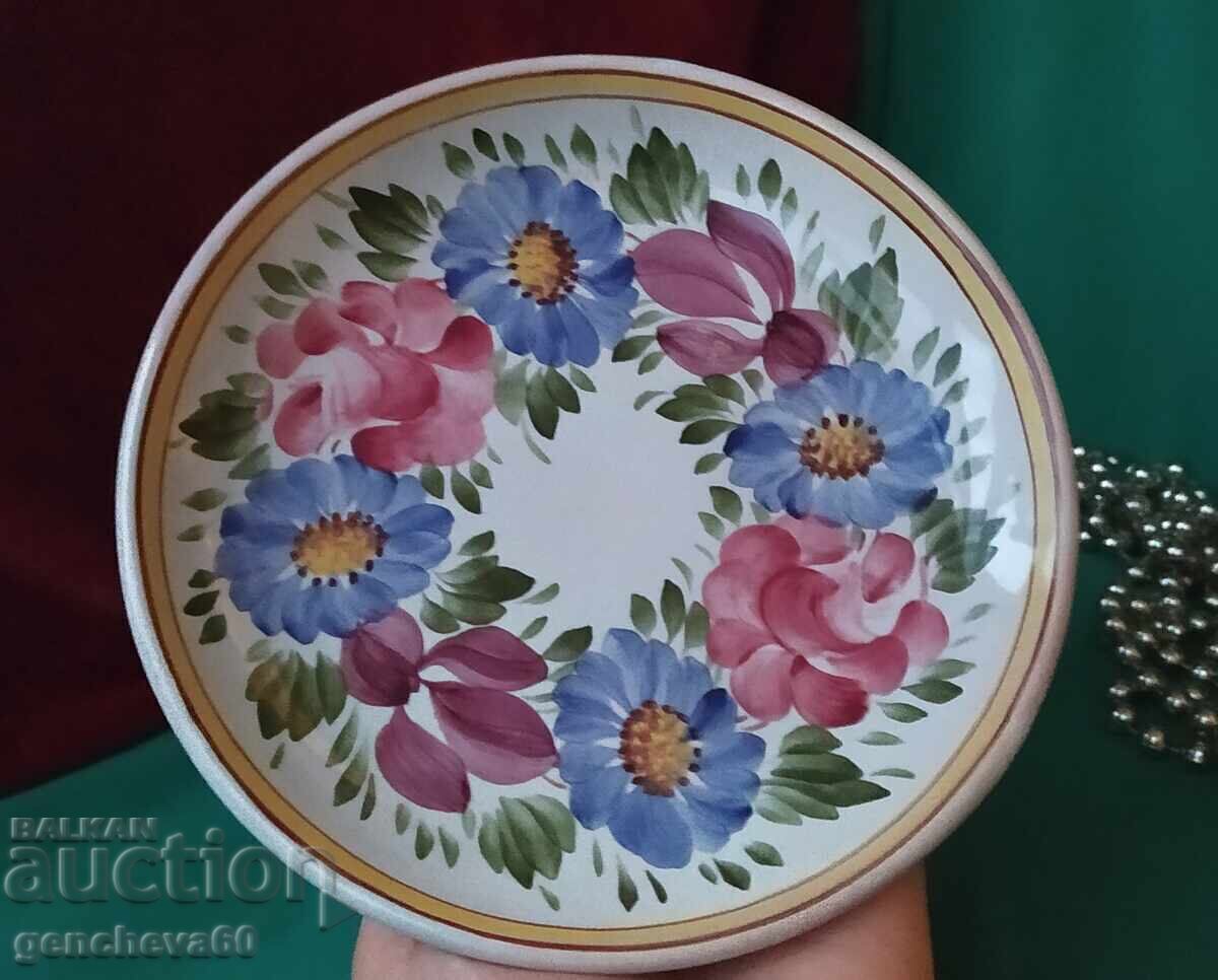 Κεραμικό πολύχρωμο πιάτο για διακόσμηση - 6 Κεραμικό πολύχρωμο πιάτο για διακόσμηση - 6