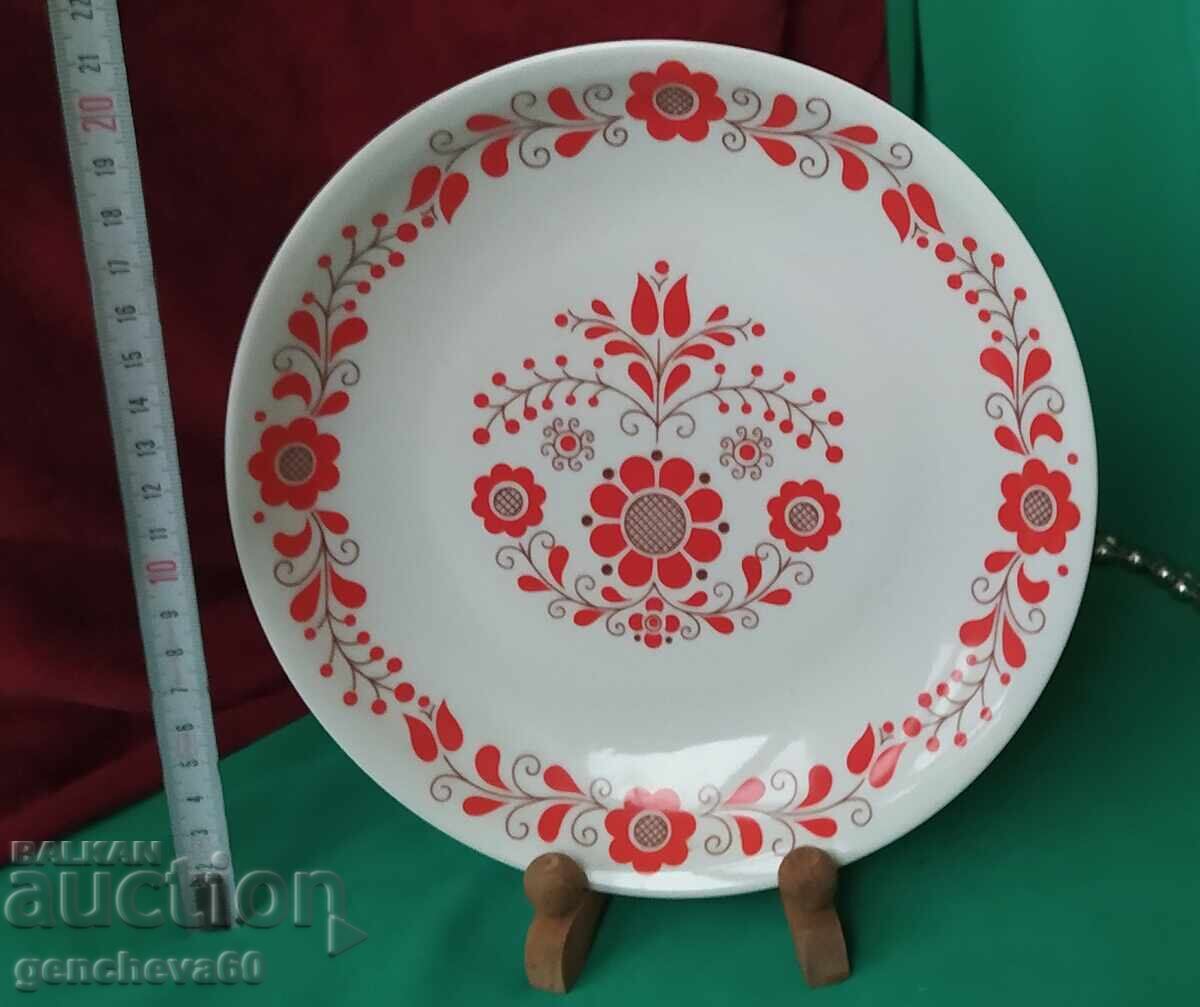 Vintage porcelain wall plate