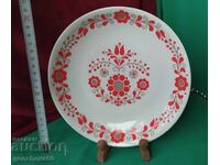 Vintage porcelain wall plate