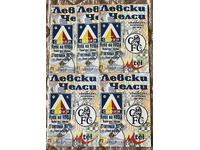 Football program Levski-Chelsea 2001 UEFA 5 pieces