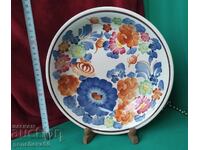 Farfurie de colecție pentru perete din faianță - marcaje