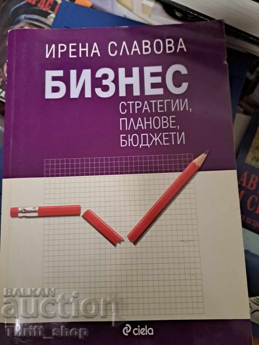 Бизнес стратегии планове бюджети Ирена Славова