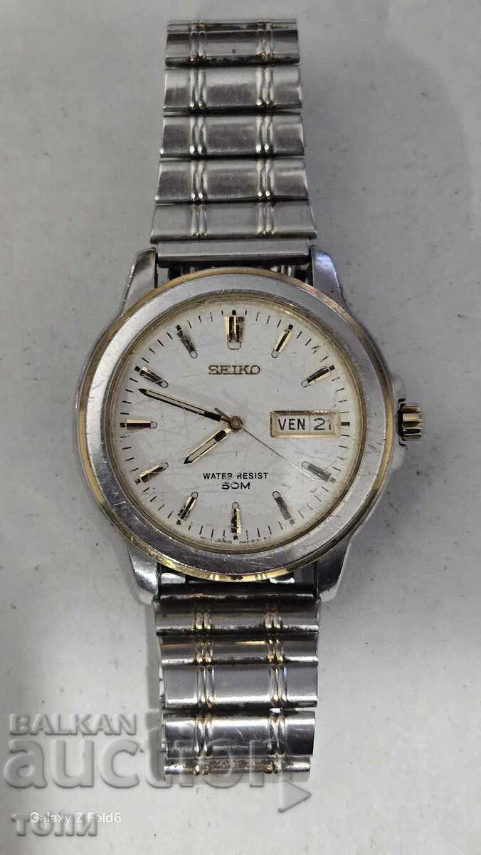 SEIKO QUARTZ JAPAN ΣΠΑΝΙΟ ΔΕΝ ΞΕΡΩ ΑΝ ΛΕΙΤΟΥΡΓΕΙ B Z C !!!!