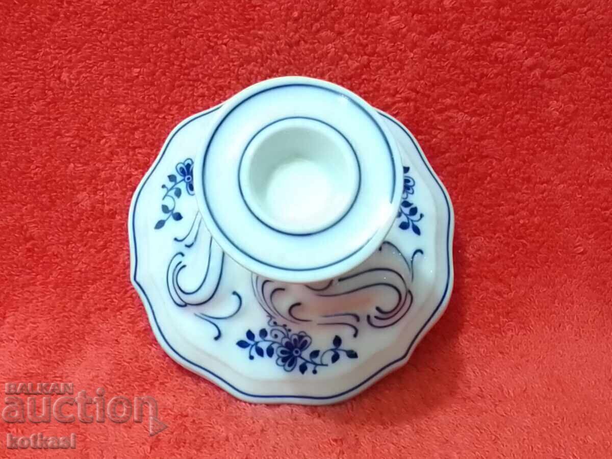 Auction  Old porcelain candlestick marked HUTSCHENREUTHER Germany