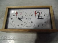 №*7803 old chess table clock