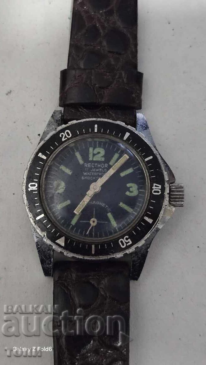 RECTHOR SWISS MADE RARE DIVER ΔΕΝ ΛΕΙΤΟΥΡΓΕΙ B Z C !!!