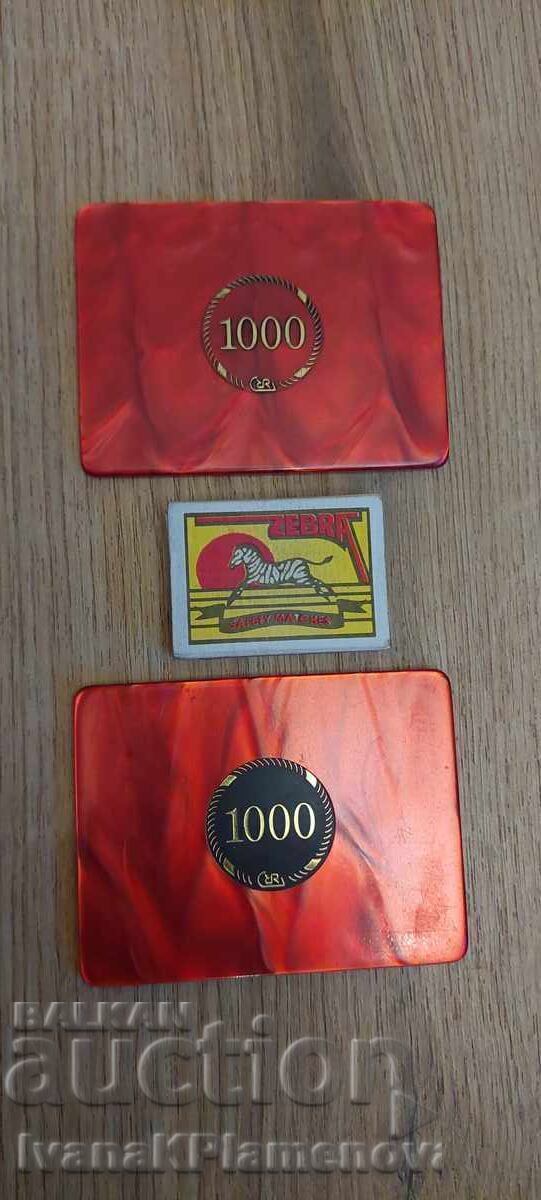 Delivery of Casino chips