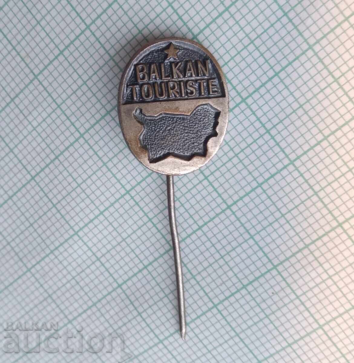 17241 Badge - Balkantourist with price 2.00 BGN | € 1.02
