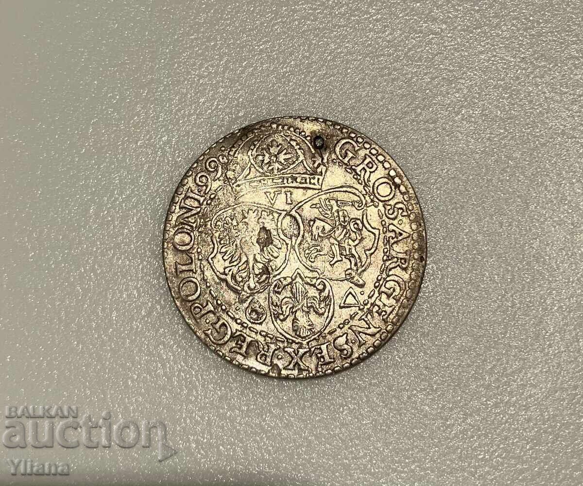 Sigismund III Vasa 1599 with price 100.00 BGN | € 51.13 Sigismund III Vasa 1599 with price 100.00 BGN | € 51.13