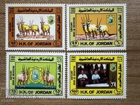 Iordania - Eliberarea de antilope oryx în Iordania (1984) MNH