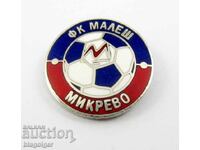 Insigna de fotbal-FC Malesh Mikrevo-E-mail