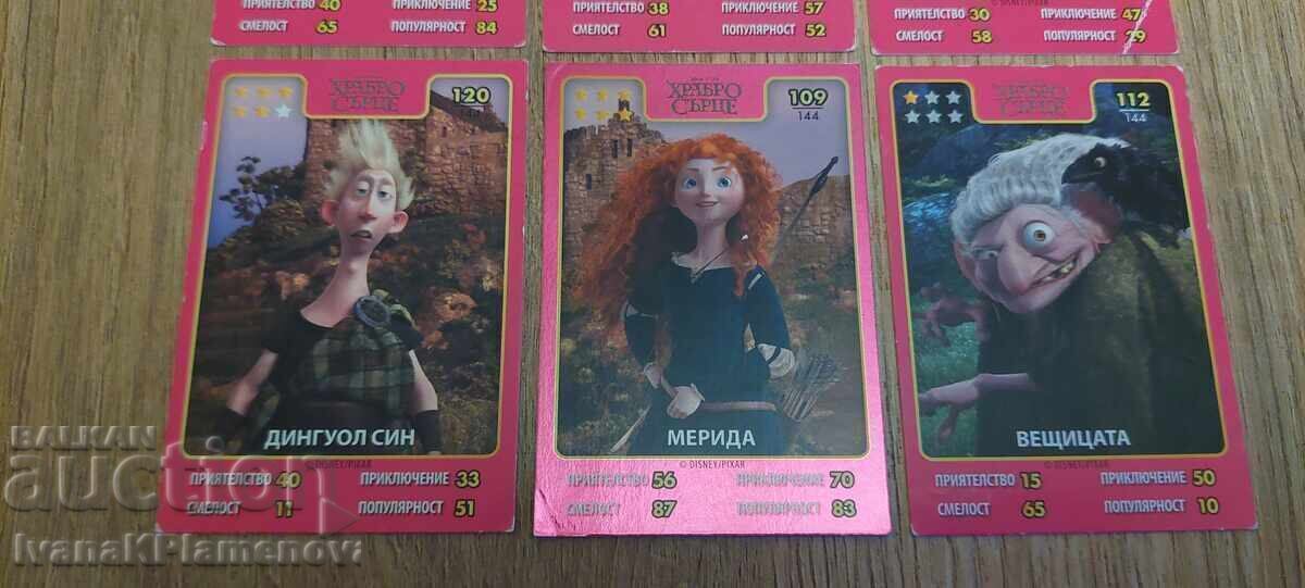 Εμπορικές κάρτες Disney Stars με τιμή 12.00 BGN | € 6.14 Εμπορικές κάρτες Disney Stars με τιμή 12.00 BGN | € 6.14