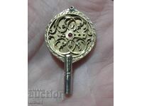 Handmade key for a pocket watch from a Basque Priory