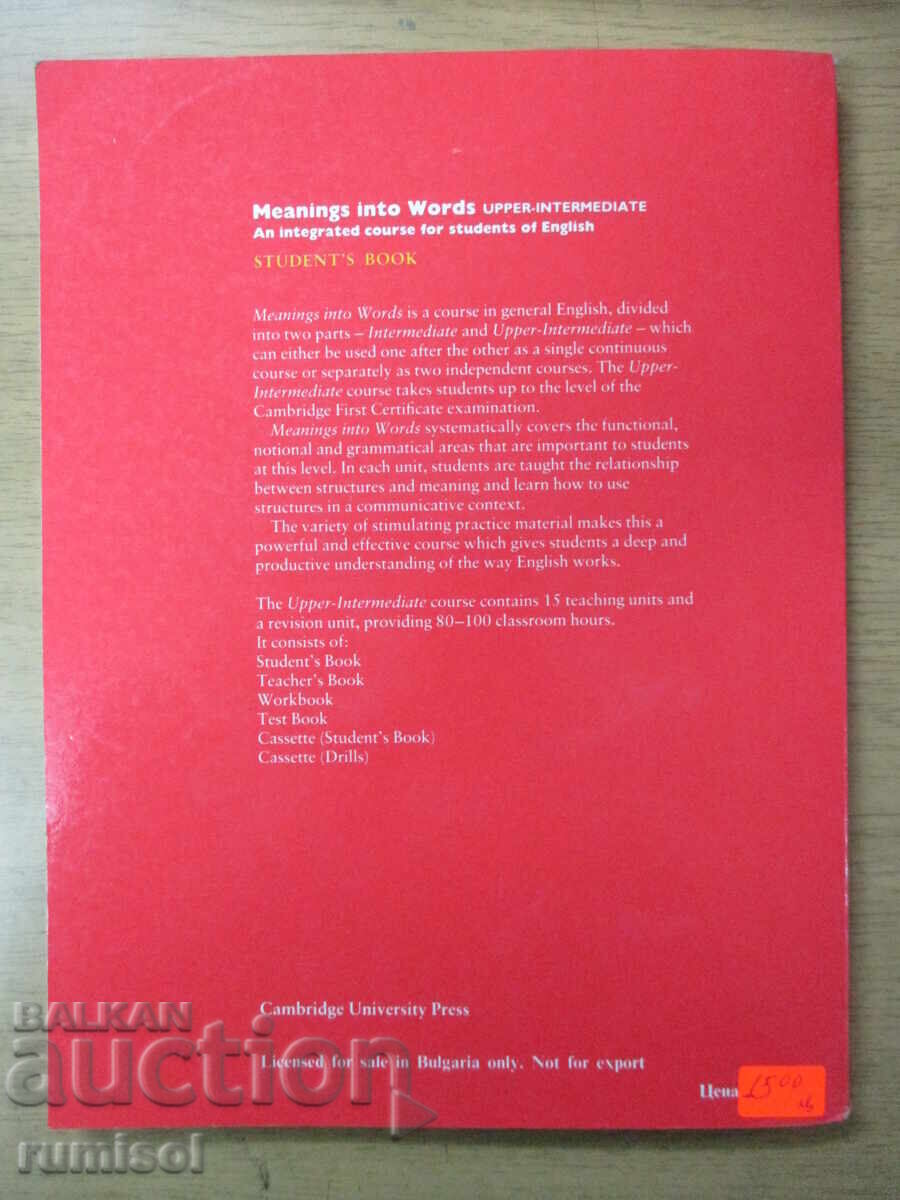 Meaning into Words Upper-intermediate - Student's Book - 6 Meaning into Words Upper-intermediate - Student's Book - 6