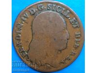 Naples 8 tornese 1797 Italy copper