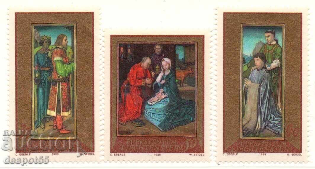 1989. Liechtenstein. Christmas.