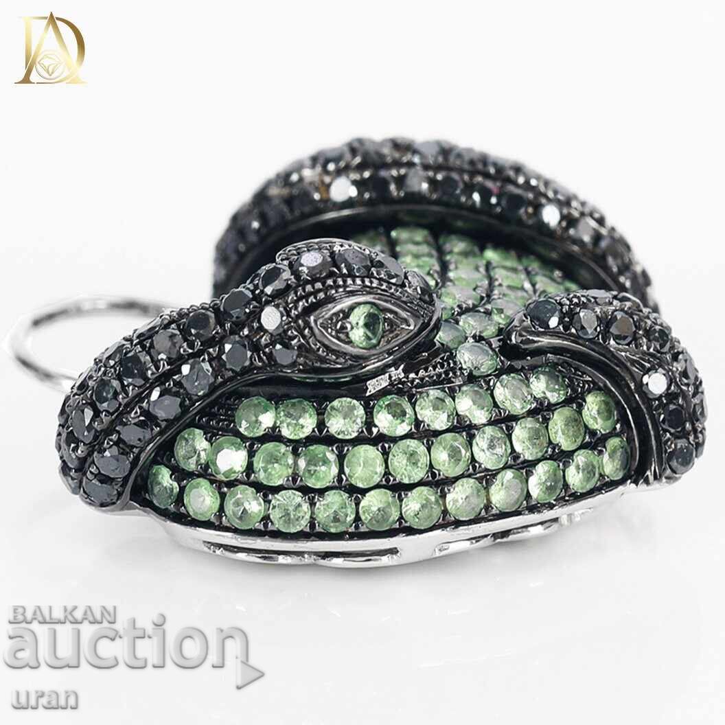 New Unique Gold Pendant with 2.90ct Natural Diamonds with price 5500.00 BGN | € 2812.11 New Unique Gold Pendant with 2.90ct Natural Diamonds with price 5500.00 BGN | € 2812.11