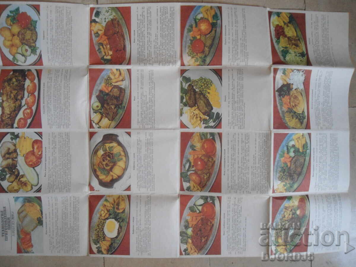 Auction Cooking technology, meat dishes Auction Cooking technology, meat dishes