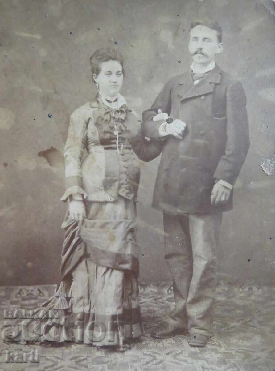 OLD PHOTOGRAPHY - CARDBOARD - STOYNA PAPANCHEV - SLIVEN with price 49.99 BGN | € 25.56 OLD PHOTOGRAPHY - CARDBOARD - STOYNA PAPANCHEV - SLIVEN with price 49.99 BGN | € 25.56