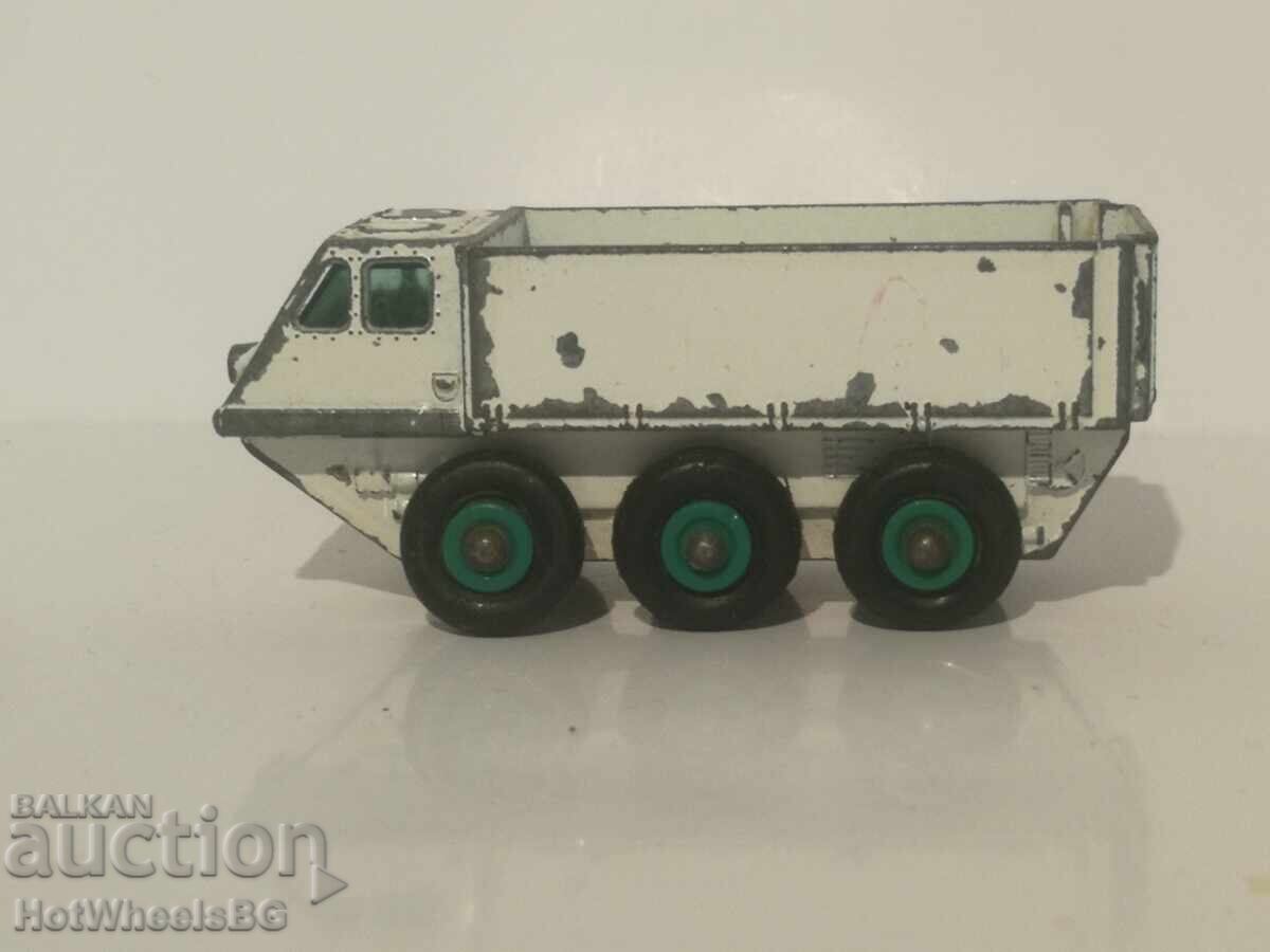 MATCHBOX LESNEY. No. 61B Alvis Stalwart 1966 with price 13.00 BGN | € 6.65 MATCHBOX LESNEY. No. 61B Alvis Stalwart 1966 with price 13.00 BGN | € 6.65