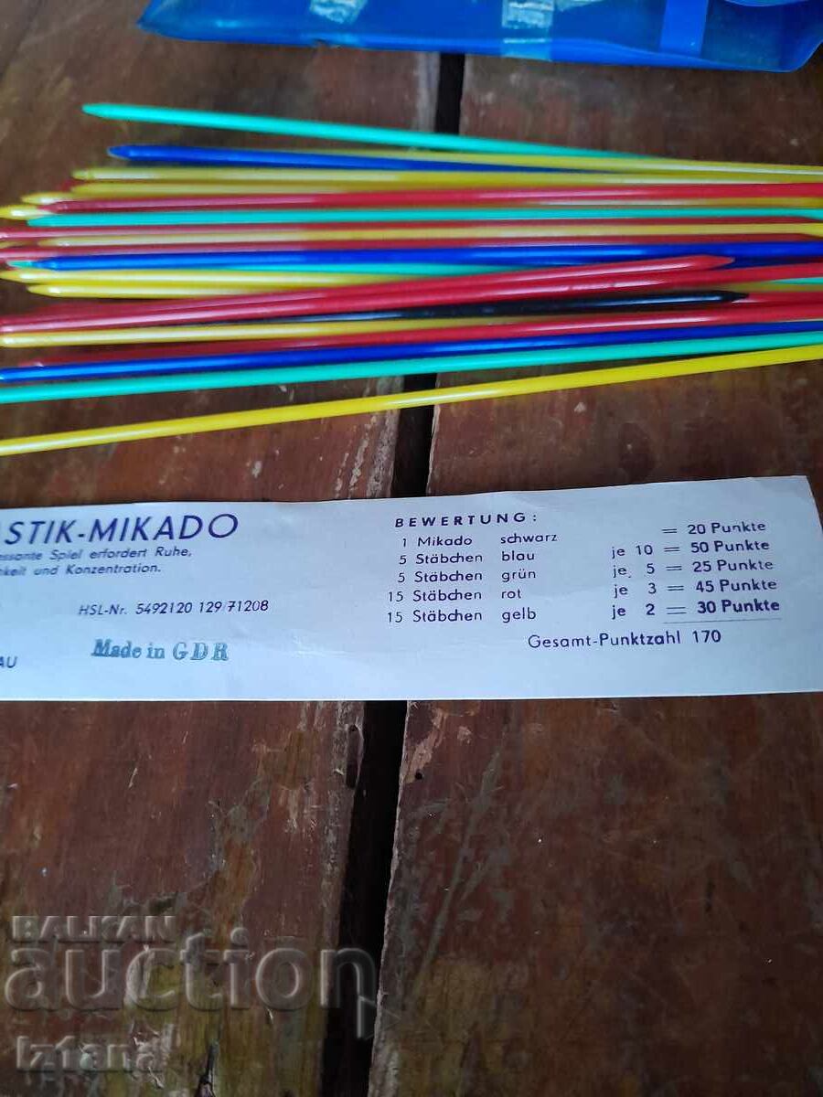 Livrarea Joc pentru copii vechi Mikado, Mikado Livrarea Joc pentru copii vechi Mikado, Mikado