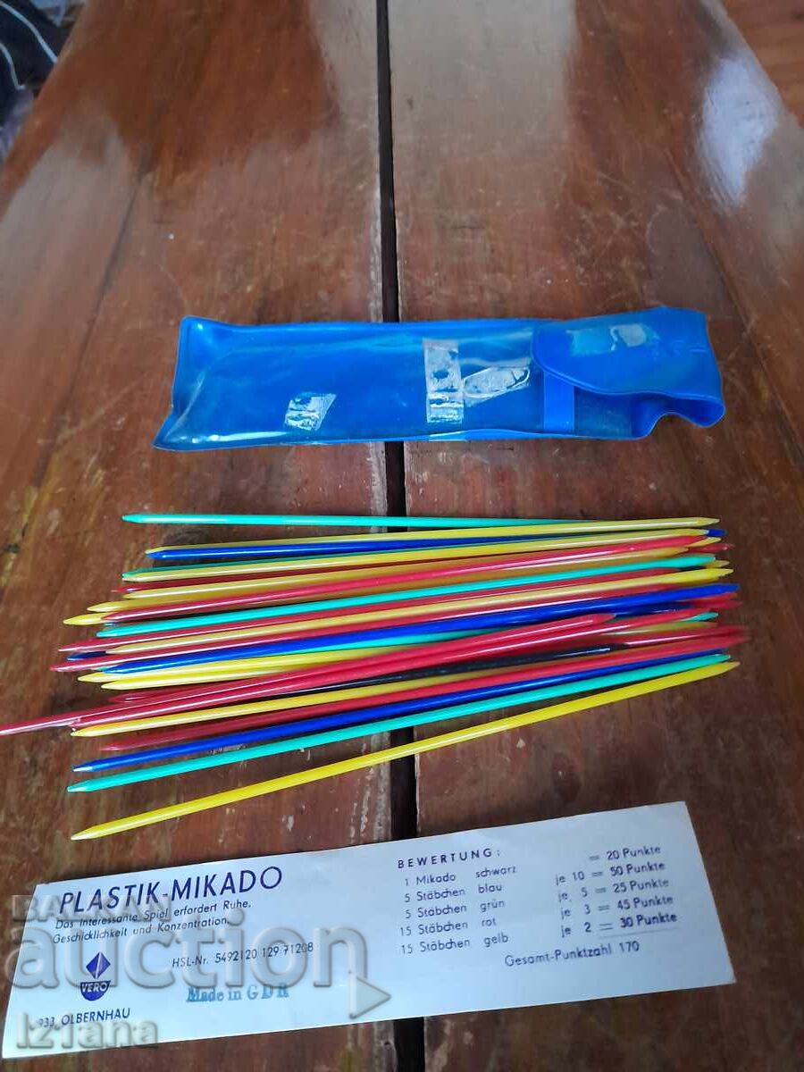 Joc pentru copii vechi Mikado, Mikado - 5 Joc pentru copii vechi Mikado, Mikado - 5