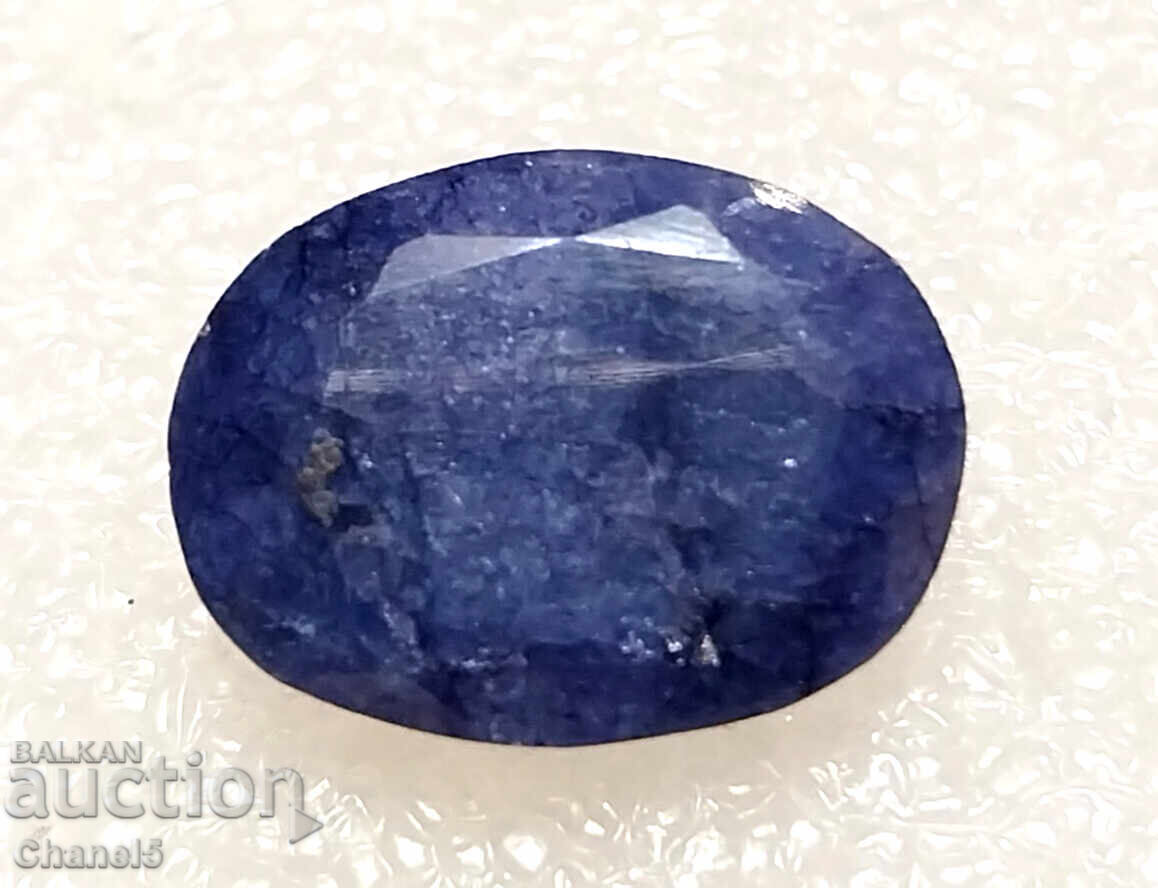 NATURAL BLUE SAPPHIRE - OVAL, AFRICA - 10.95 ct (466) with price 46.00 BGN | € 23.52
