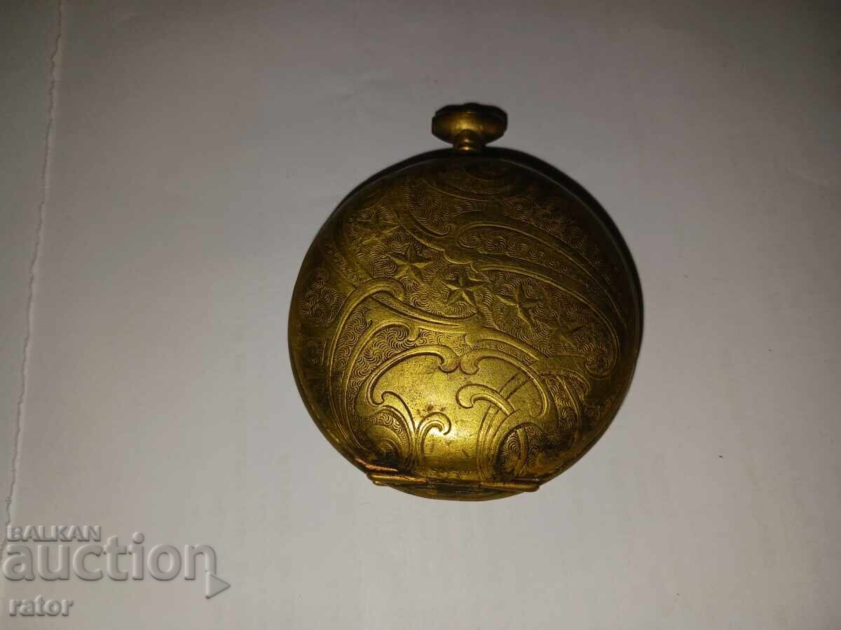Auction  Case with covers for an old pocket watch