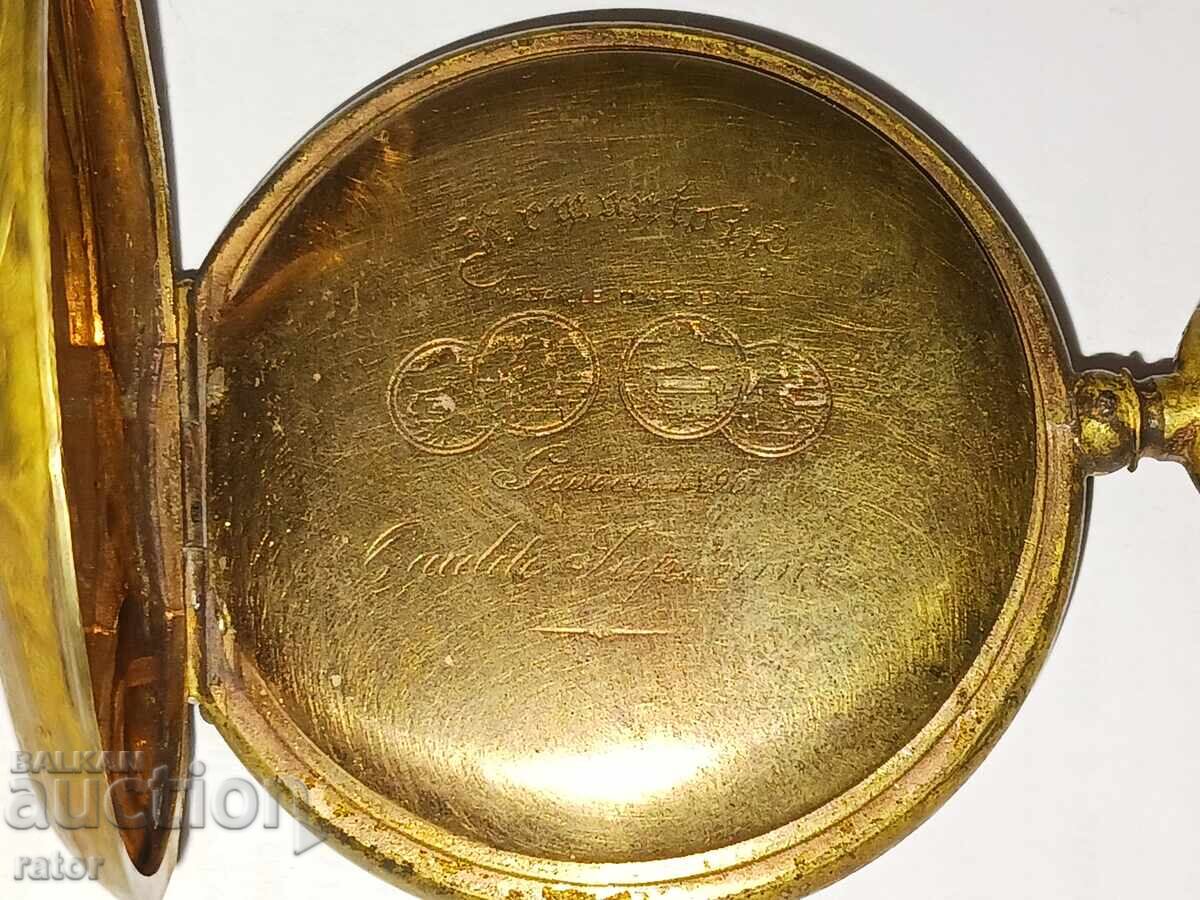 Delivery of Case with covers for an old pocket watch