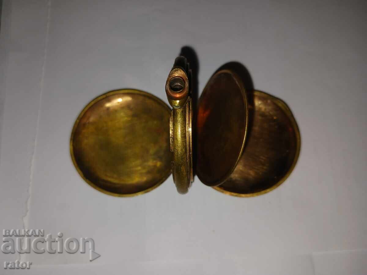 Case with covers for an old pocket watch - 5