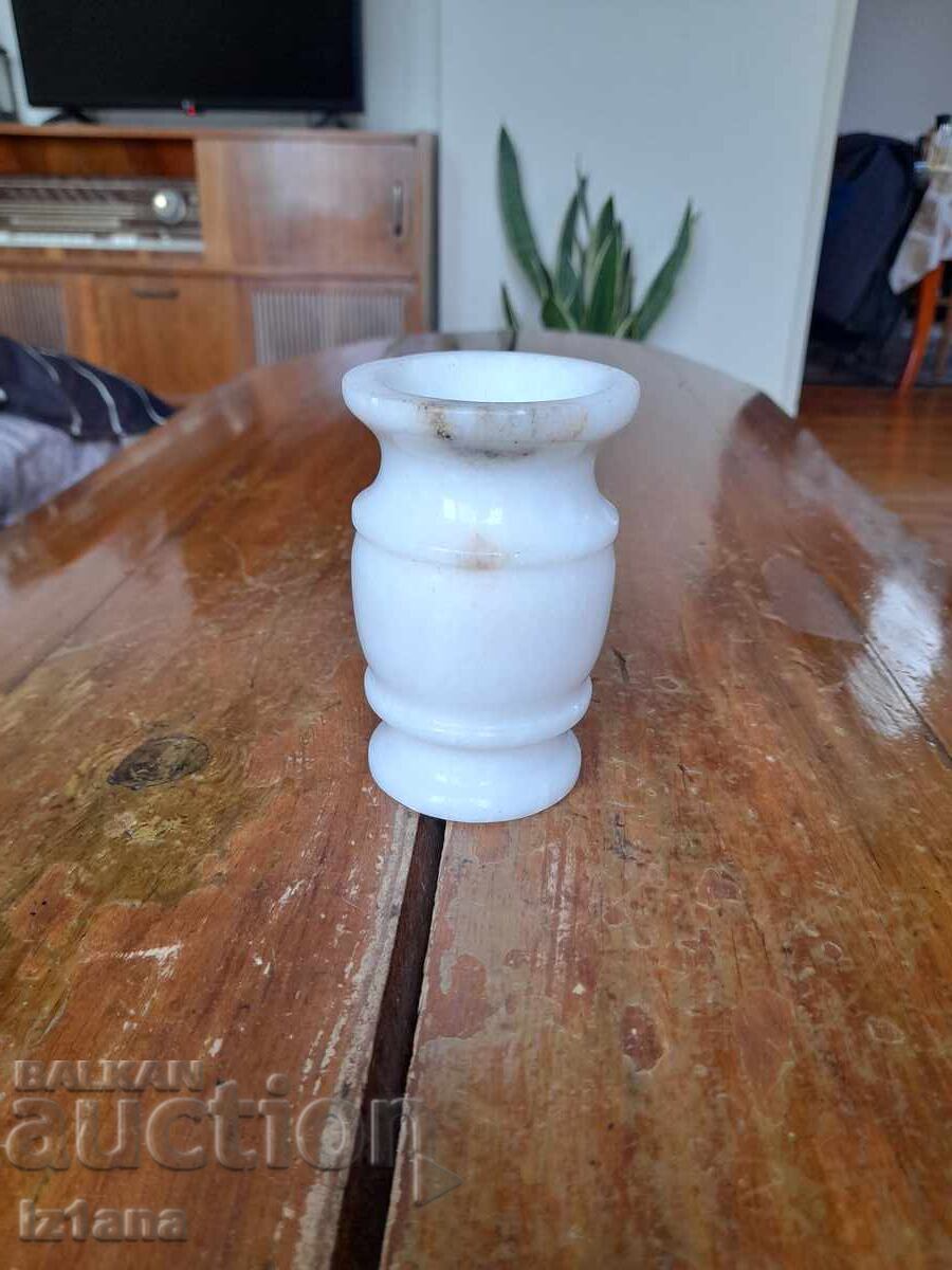 Old marble vase