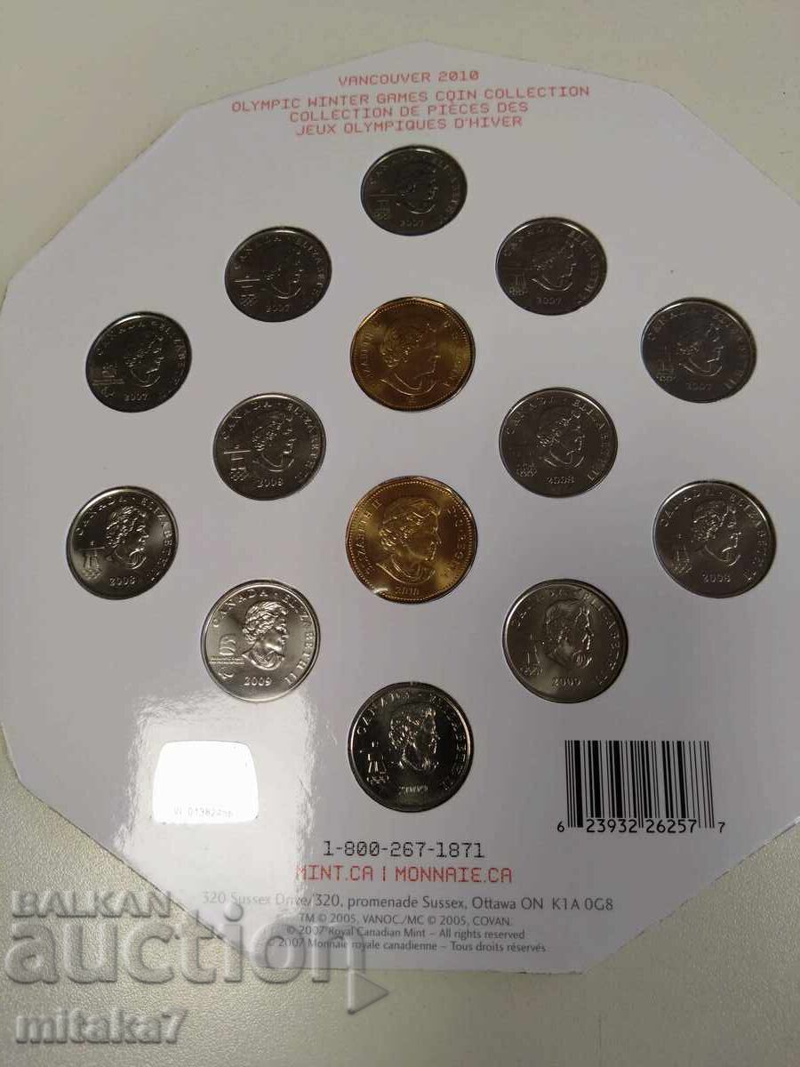 Лот "Зимни олимпийски игри Ванкувър", 2010 г., Канада с цена € 52.00 | 101.70 лв.