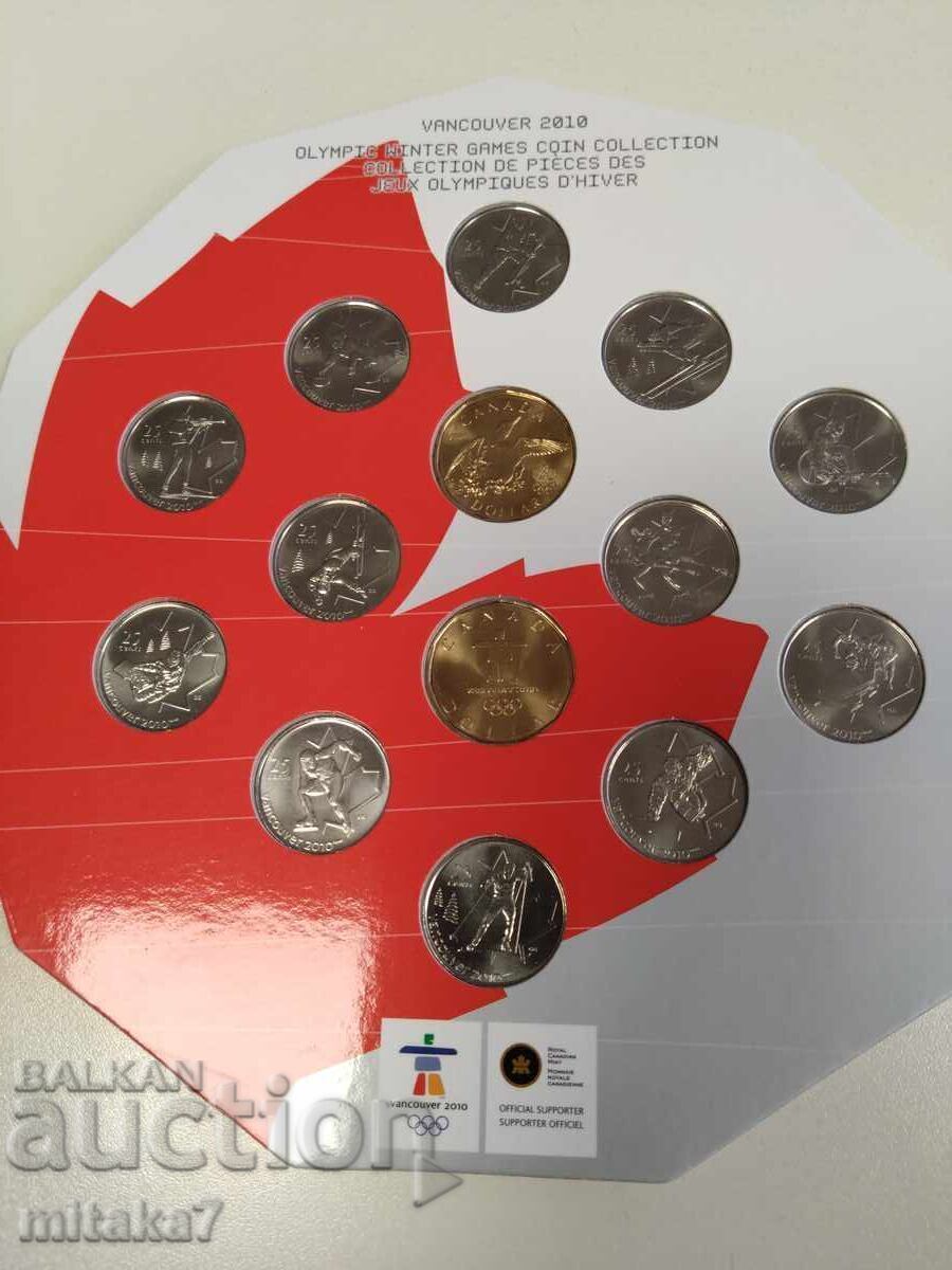 Lot "Winter Olympics Vancouver", 2010, Canada Lot "Winter Olympics Vancouver", 2010, Canada