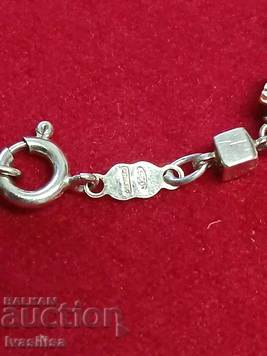 Auction Beautiful silver women's bracelet Auction Beautiful silver women's bracelet