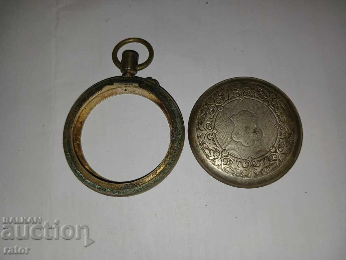 Case with covers for an old pocket watch with price 15.00 BGN | € 7.67 Case with covers for an old pocket watch with price 15.00 BGN | € 7.67