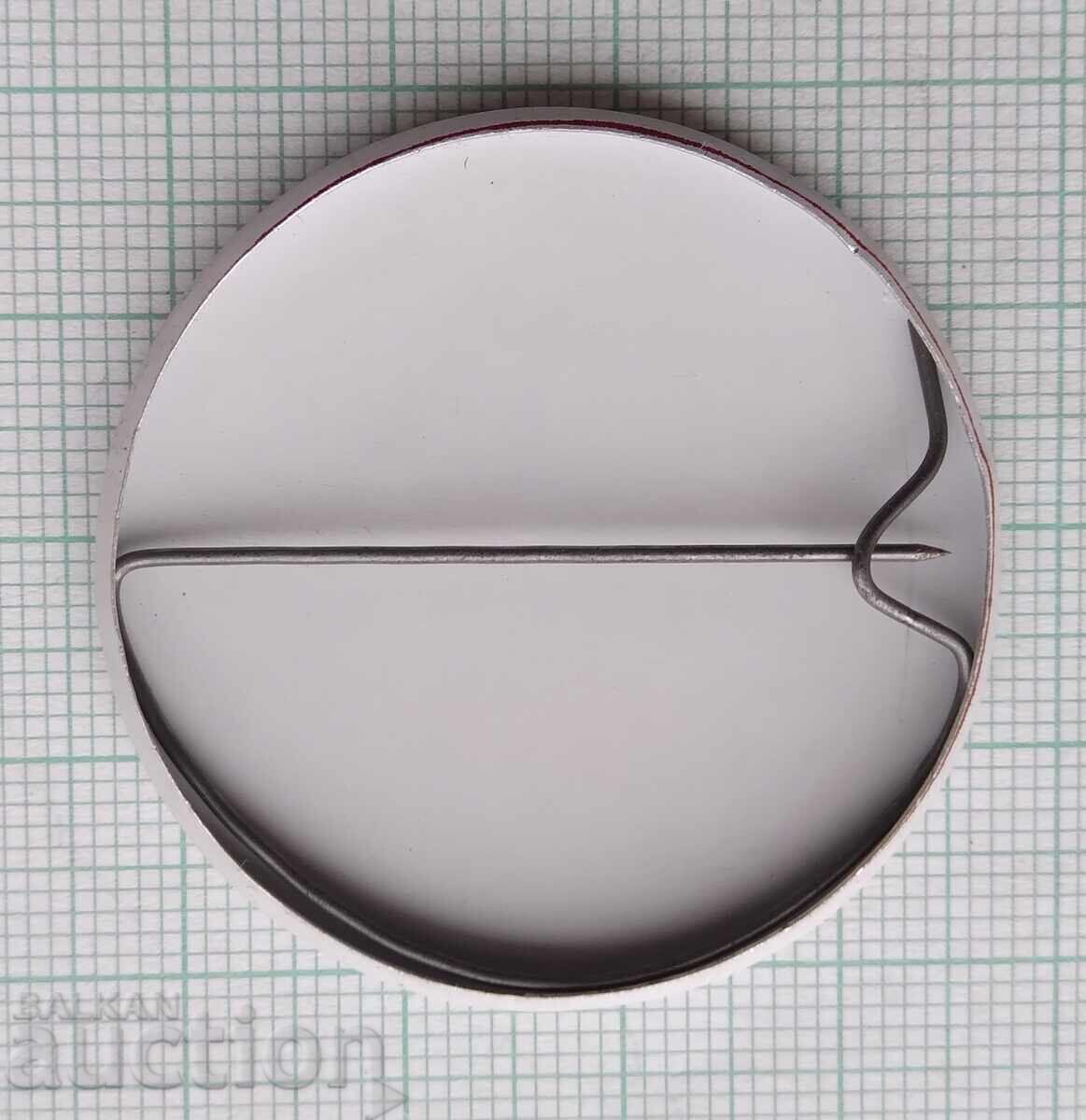 Auction 17260 Badge Zhivko Puev - Dimo - communist Auction 17260 Badge Zhivko Puev - Dimo - communist