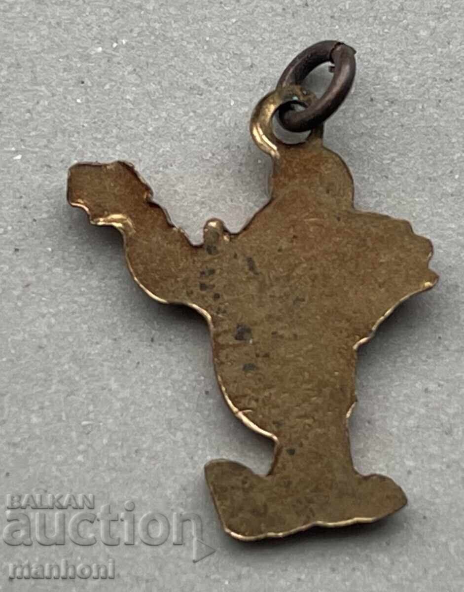 Auction 5910 Kingdom of Bulgaria miniature sign Mickey Mouse from the 40s Auction 5910 Kingdom of Bulgaria miniature sign Mickey Mouse from the 40s