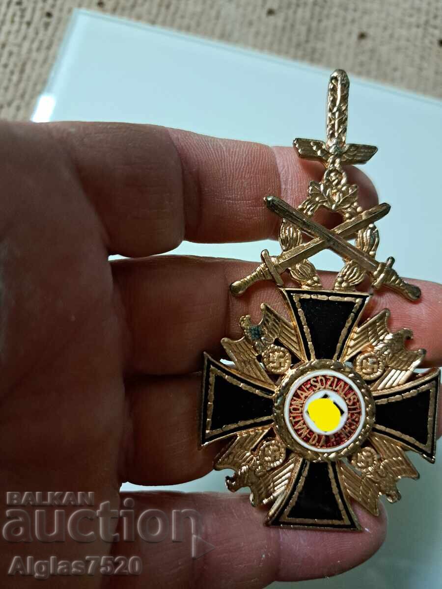 Awarded officer badge from the Wehrmacht with price 95.00 BGN | € 48.57 Awarded officer badge from the Wehrmacht with price 95.00 BGN | € 48.57