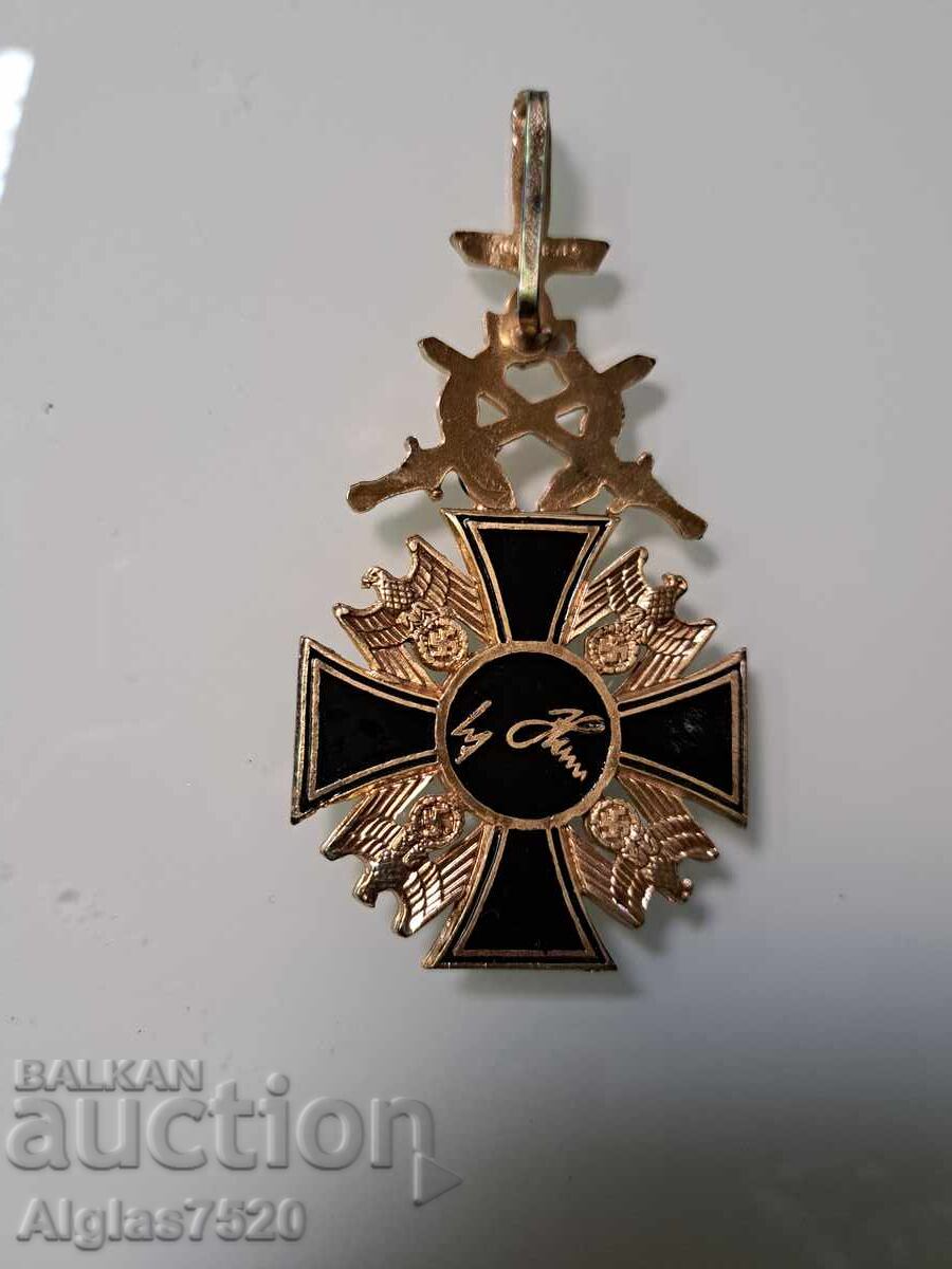 Delivery of Awarded officer badge from the Wehrmacht Delivery of Awarded officer badge from the Wehrmacht