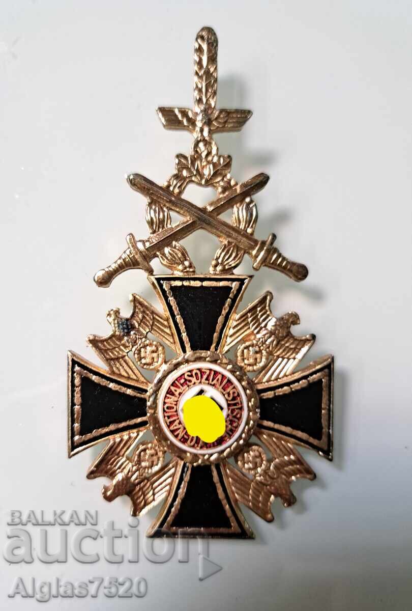 Awarded officer badge from the Wehrmacht