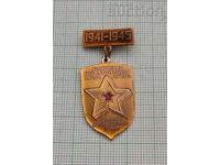 WW2 PATRIOTIC WAR MUSEUM USSR BADGE