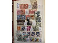 Lot of old stamps from France - From 1945 to 1979 - 150 pieces