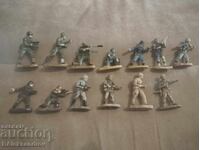 Lot of hand painted soldiers