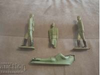 Rare Russian figurines, soldiers