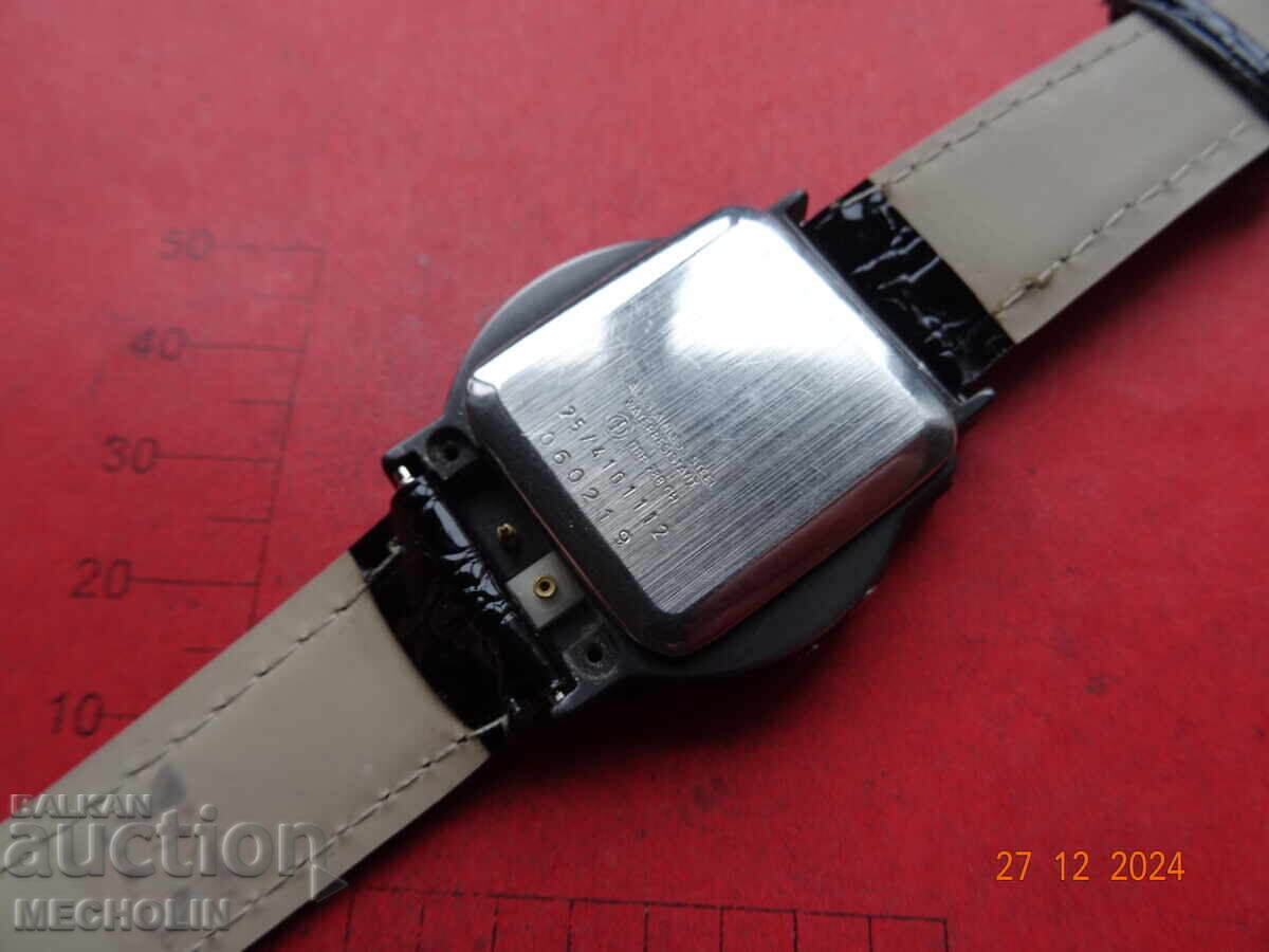 Delivery of GERMAN QUARTZ WATCH JUNGHANS MEGA