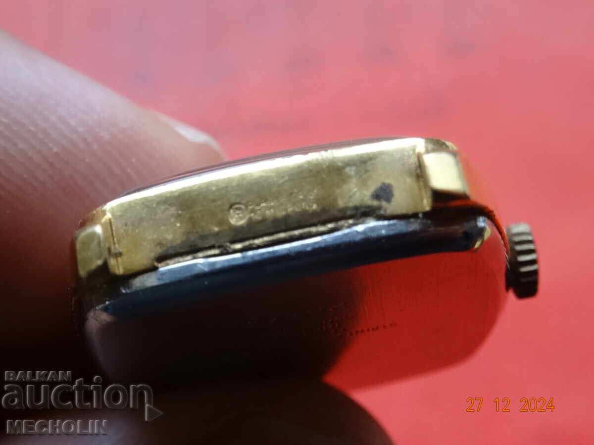 Auction  SWISS CERTINA WATCH GOLD PLATED AU 10