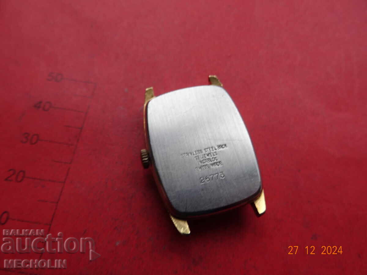 SWISS CERTINA WATCH GOLD PLATED AU 10 - 5