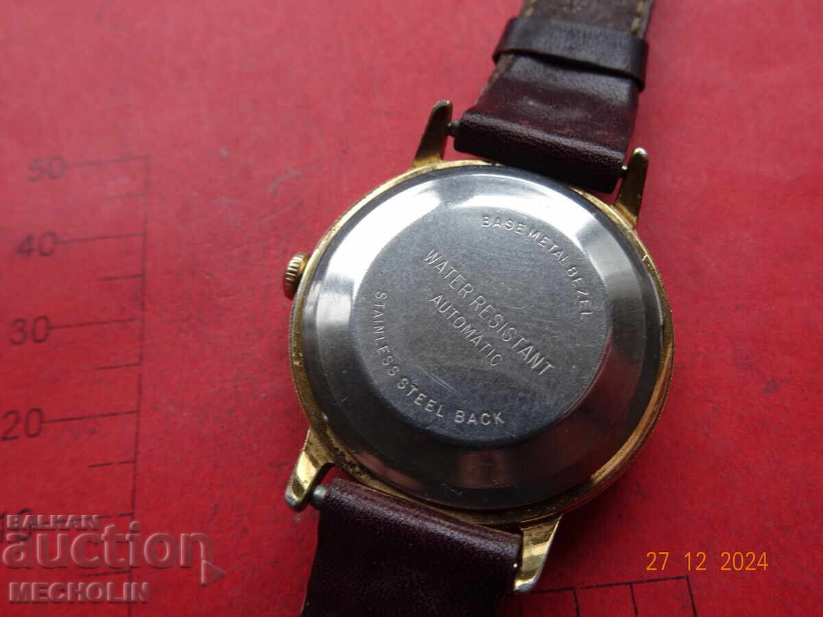 KELTON AUTOMATIC GOLD PLATED WATCH - 5 KELTON AUTOMATIC GOLD PLATED WATCH - 5