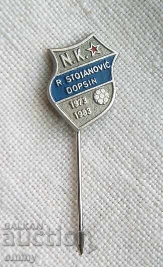 Football badge - NK R.Stojanovic Dopsin 1973, Croatia